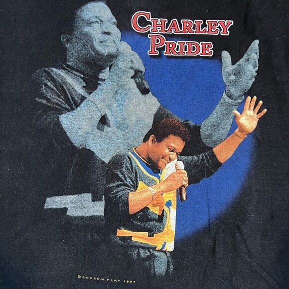 Vintage Charley Pride Shirt - Picture 3 of 10